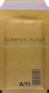 <p>Légpárnás Boríték A/11-es barna</p> Légpárnás Boríték, Légpárnás Tasak, Buborékos boríték A/11-es barna