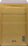 <p>Légpárnás Boríték D/14-es (DVD) barna</p> Légpárnás Boríték, Légpárnás Tasak, Buborékos boríték D/14-es (DVD)